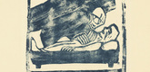 Christian Rohlfs. Death (Der Tod) from the periodical in portfolio form Die Schaffenden, vol. 2, no. 1. (c. 1912-13, published 1920)