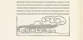 Gerhard Marcks. The City Nineveh (Die Stadt Ninive) from Jonah (Jona). (1950)