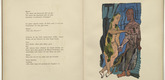Oskar Kokoschka. Plate (folio 4) from Mörder, Hoffnung der Frauen (Murderer, Hope of Women). (1916)
