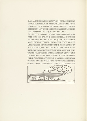 Gerhard Marcks. The City Nineveh (Die Stadt Ninive) from Jonah (Jona). (1950)