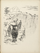 August Gaul. Goats (Ziegen) (plate 5) from the illustrated book Deutsche Graphiker der Gegenwart (German Printmakers of Our Time). 1920 (print executed c. 1916)