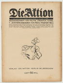 Marcel Slodki. Die Aktion, vol. 5, no. 37/38. September 18, 1915