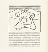 Gerhard Marcks. Jonah in Despair (Jona in Verzweiflung) from Jonah (Jona). (1950)