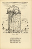 August Gaul. Idyll in the North Sea (Idyll in der Nordsee) (headpiece, p. 121) from the periodical Kriegszeit. Künstlerflugblätter, vol. 1, no. 30 (10 March 1915). 1915