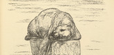 August Gaul. Idyll in the North Sea (Idyll in der Nordsee) (headpiece, p. 121) from the periodical Kriegszeit. Künstlerflugblätter, vol. 1, no. 30 (10 March 1915). 1915