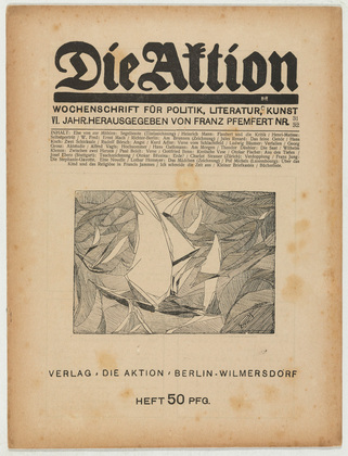 Die Aktion, vol. 6, no. 31/32. August 5, 1916