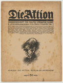 Egon Schiele. Die Aktion, vol. 6, no. 39/40. September 30, 1916