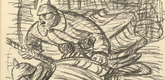 Ernst Barlach. Assault (Sturmangriff) (plate, p. 129) from the periodical Kriegszeit. Künstlerflugblätter, vol. 1, no. 32 (24 March 1915). 1915