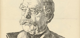 Wilhelm Trübner. Otto v. Bismarck (in-text plate, p. 131) from the periodical Kriegszeit. Künstlerflugblätter, vol. 1, no. 33 (31 March 1915). 1915