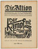 Conrad Felixmüller. Die Aktion, vol. 7, no. 16/17. April 21, 1917