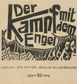 Conrad Felixmüller. Die Aktion, vol. 7, no. 16/17. April 21, 1917