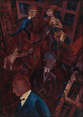George Grosz. Metropolis (Grossstadt). 1917