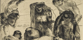 Lovis Corinth. The Mirror of Venus (Die Spiegel der Venus) from Classical Legends (Antike Legenden). 1919