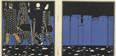 Carl Otto Czeschka. Untitled from Die Nibelungen (The Nibelungs). (1920)