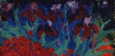 Emil Nolde. Blue and Violet Flowers. 1916