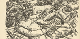 Erich Büttner. Hand to Hand Fighting in Champagne (Nahkampf in der Champagne) (in-text plate, p. 134) from the periodical Kriegszeit. Künstlerflugblätter, vol. 1, no. 33 (31 March 1915). 1915