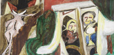 Max Beckmann. The Feast of the Prodigal Son (Die Heimkehr des Verlorenen Sohnes wird gefeiert). (c. 1918)