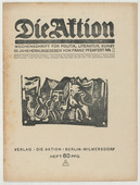 Wilhelm Schuler. Die Aktion, vol. 8, no. 43/44. November 2, 1918