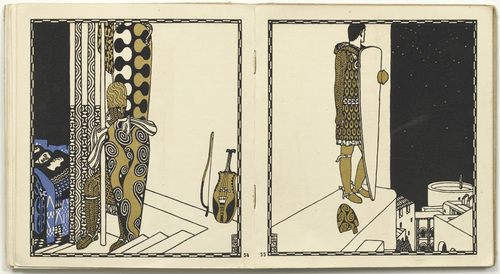 Carl Otto Czeschka. Untitled from Die Nibelungen (The Nibelungs). (1920)