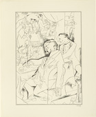 George Grosz. Gypsy Music (Zigeunermusik). (1921, published 1924)
