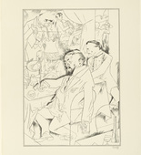 George Grosz. Gypsy Music (Zigeunermusik). (1921, published 1924)
