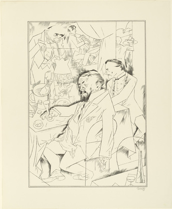 George Grosz. Gypsy Music (Zigeunermusik). (1921, published 1924)