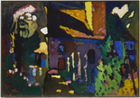 Vasily Kandinsky. Church at Murnau (Kirche in Murnau). (1909)