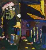 Vasily Kandinsky. Church at Murnau (Kirche in Murnau). (1909)