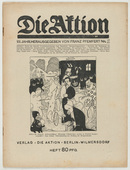 Bruno Beye. Die Aktion, vol. 8, no. 49/50. December 14, 1918