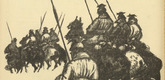 Kurt Schäfer. In the Snowstorm (Im Schneesturm) (plate, p. 138) from the periodical Kriegszeit. Künstlerflugblätter, vol. 1, no. 34 (7 April 1915). 1915