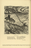 Oskar Nerlinger. Russian War (Russischer Krieg) (headpiece, p. 142) from the periodical Kriegszeit. Künstlerflugblätter, vol. 1, no. 35 (14 April 1915). 1915