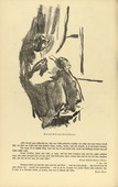 Hedwig Weiss. Women in Wartime (Wife and Child of a Sergeant) [Women in Wartime (Frau und Kind eines Unteroffiziers)] (headpiece, p. 144) from the periodical Kriegszeit. Künstlerflugblätter, vol. 1, no. 36 (21 April 1915). 1915