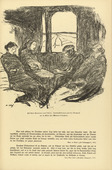 Hedwig Weiss. Between Hannover and Lehrte (Zwischen Hannover und Lehrte) (headpiece, p. 145) from the periodical Kriegszeit. Künstlerflugblätter, vol. 1, no. 36 (21 April 1915). 1915