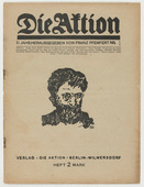 Eugen Maria Karpf. Die Aktion, vol. 11, no. 3/4. January 22, 1921