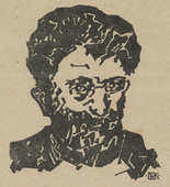Eugen Maria Karpf. Die Aktion, vol. 11, no. 3/4. January 22, 1921