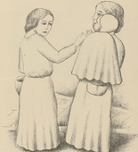 Georg Schrimpf. Two Women with Child (Zwei Frauen mit Kind) (plate, after p. 178) from Jahrbuch der jungen Kunst, vol. 4. 1923