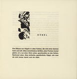 Vasily Kandinsky. Vignette next to "Hills" (Vignette bei "Hügel") (headpiece, folio 5) from Klänge (Sounds). (1913)