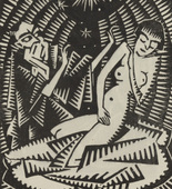 Various Artists with Walter O. Grimm, Bernhard Klein, Georg Tappert, Karl Jacob Hirsch, Ernst Ewerbeck, Moriz Melzer, Josef Achmann, Martin Schwemer. Der schwarze Turm, vol. 1, nos. 1-8 (Feb 1919-Mar 1920). 1919-1920