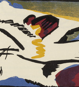 Vasily Kandinsky. Lyrical (Lyrisches)  (plate, folio 9) from Klänge (Sounds). (1913)