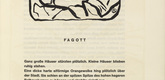 Vasily Kandinsky. Vignette next to "Bassoon" (Vignette bei "Fagott") (headpiece, folio 10) from Klänge (Sounds). (1913)