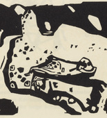Vasily Kandinsky. Variation after Improvisation 21 (Variation nach Improvisation 21) (plate, folio 13) from Klänge (Sounds). (1913)