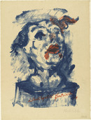Oskar Kokoschka. The Principle (Das Prinzip) from the periodical in portfolio form Die Schaffenden, vol. 1, no. 3 (1919). (1918, published 1919)