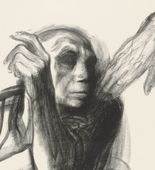 Käthe Kollwitz. Call of Death (Ruf des Todes) from the series Death (Tod). (c. 1937)