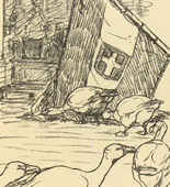 August Gaul. Senatus Populusque Romanus (plate, p. 165) from the periodical Kriegszeit. Künstlerflugblätter, vol. 1, no. 41 (27 May 1915). 1915