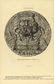August Gaul. Roman Medal (Römische Denkmünze) (plate, p. 166) from the periodical Kriegszeit. Künstlerflugblätter, vol. 1, no. 41 (27 May 1915). 1915