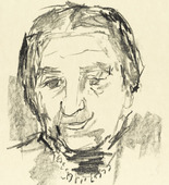 Oskar Kokoschka. Jerusalem Faces. (1973-1974, prints executed 1973)