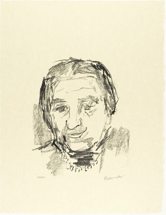 Oskar Kokoschka. Jerusalem Faces. (1973-1974, prints executed 1973)