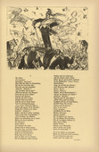 Hans Meid. From the Life of a Hero (Aus einem Heldenleben)  (headpiece, p. 173) from the periodical Kriegszeit. Künstlerflugblätter, vol. 1, no. 43 (9 June 1915). 1915