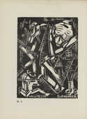 Karl Jacob Hirsch. For Baeumer (Für Baeumer) (plate, number 6) from the periodical Der schwarze Turm, vol. 1, no. 4 (July 1919). 1919