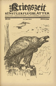August Gaul. Tirol (in-text plate, p. 179) from the periodical Kriegszeit. Künstlerflugblätter, vol. 1, no. 45 (24 June 1915). 1915